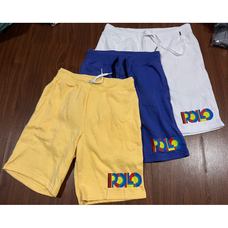 MEN'S RALPH LAUREN POLO SPORT FLEECE SHORTS FOR MEN กางเกงกีฬา ขาสั้น ผู้ชาย โปโล ราล์ฟ ลอเรน