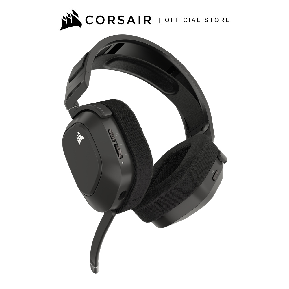 CORSAIR HEADSET HS80 MAX WIRELESS Gaming Headset, Steel Gray