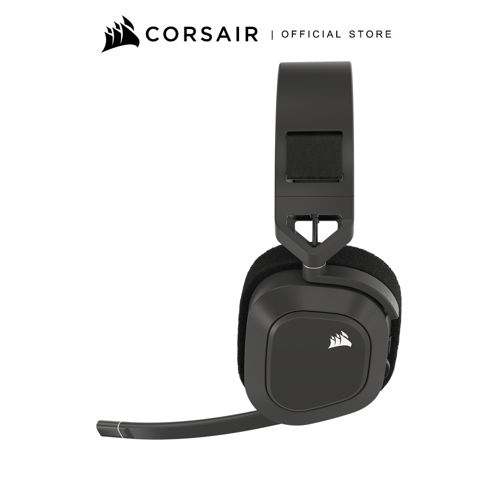 CORSAIR HEADSET HS80 MAX WIRELESS Gaming Headset, Steel Gray