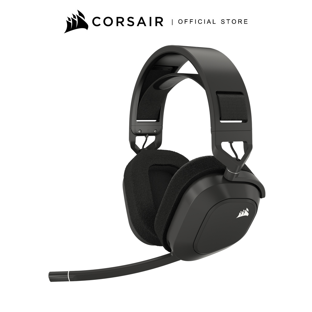 CORSAIR HEADSET HS80 MAX WIRELESS Gaming Headset, Steel Gray