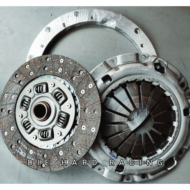 ชุดคลัทช์ Dmax 3.0 .2020 ผ้าผสมทองแดง พรีเมี่ยม หวีสองชั้น พร้อม วงแหวนอะแดปเตอร์ วัสดุคุณภาพสูง แข็