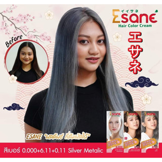 อีซาเน่ แฮร์คัลเลอร์ ครีม ESANE Hair Color Cream 100มล. สีผม ครีมย้อมผม ยาย้อมผม