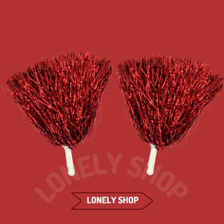 พู่เชียร์ กีฬาสี หนา ฟู หลากสี หนา 40G ราคาต่อคู่(สินค้าพร้อมส่ง)