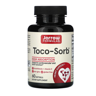 Jarrow Formulas Toco-Sorb High Absorption 60 Softgels