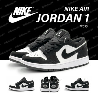 TF095 Nike Air Jordan 1 Low Black White (Panda)