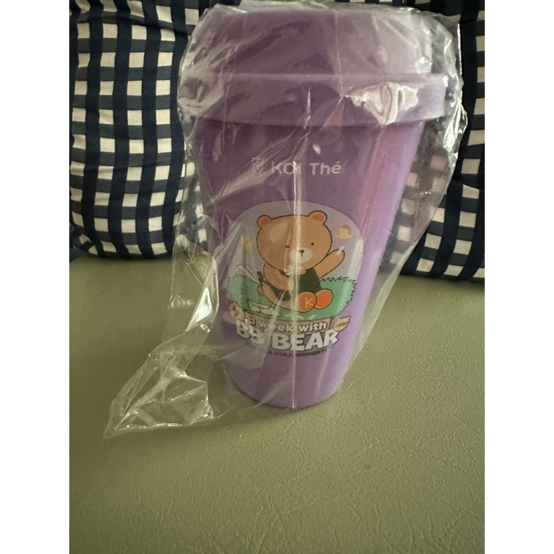 แก้วรียูส ชานมไข่มุกKoi the