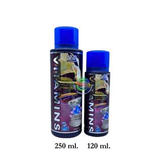 AZOO VITAMINS วิตามินรวม+แร่ธาตุ สำหรับปลาและสัตว์น้ำทุกชนิด