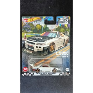 Hotwheels Boulevard รุ่น Nissan GTR R34 แพ็คญี่ปุ่น #hotwheels #gtr