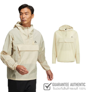 Adidas PRSVE Anorak Jacket HD0068 เสื้อฮู๊ดดี้ผู้ชายและผู้หญิง