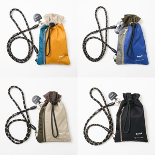 YOSEMITE STRAP® × master-piece Mobile Strap Drawstring Pouch