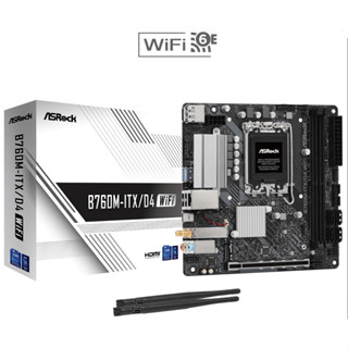 MAINBOARD ASROCK B760M-ITX/ D4 WiFI LGA-1700(รับประกัน3ปี)