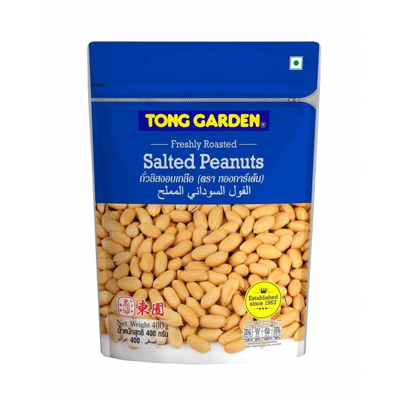 Tong Garden ถั่วลิสงอบเกลือ 400g.