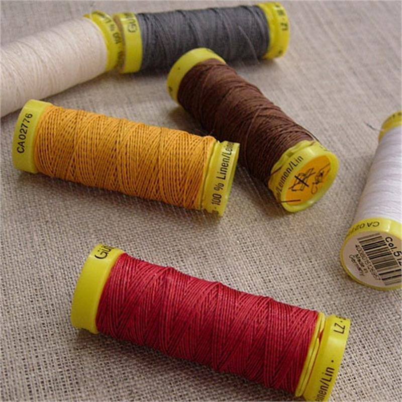 Gutermann ด้ายเย็บอเนกประสงค์ Threads Linen 100% , 50m