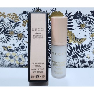 ไพรเมอร์เนื้อเซรั่ม แท้💯%Gucci Sérum De Beauté Fluide Soyeux 5ml. มีฉลากไทย