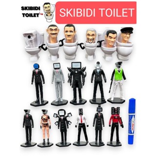 skibidi toilet ไททัน TV man  สูง 5 -12 เซนติเมตร มีสินค้าพร้อมส่ง