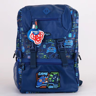 Smiggle Better Together Attach Foldover Backpack กระเป๋าเป้ขนาด 22 L ลาย 22L-Game No พร้อมส่งในไทย