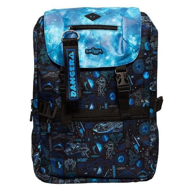 Smiggle Better Together Attach Foldover Backpack กระเป๋าเป้ขนาด 22 L ลาย 22L-อวกาศNew พร้อมส่งในไทย