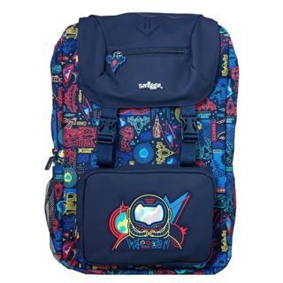 Smiggle Better Together Attach Foldover Backpack กระเป๋าเป้ขนาด 22 L ลาย 22L-อวกาศหน้ากาก พร้อมส่งในไทย