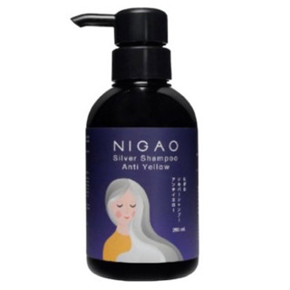 Nigao Silver Shampoo Anti Yellow นิกาโอะ ซิลเวอร์ แชมพู แอนตี้ เยลโล่