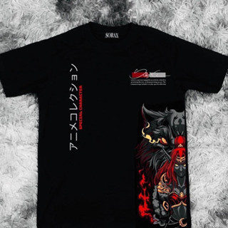 (พร้อมส่ง)เสื้อยืด SORAX Red Hair Devil ผ้า Cotton เกรดส่งออ…