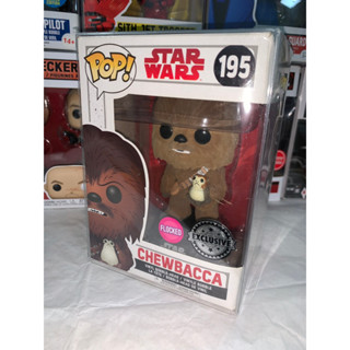 Funko POP! Star Wars Chewbacca #195 Flocked FYE Exclusive