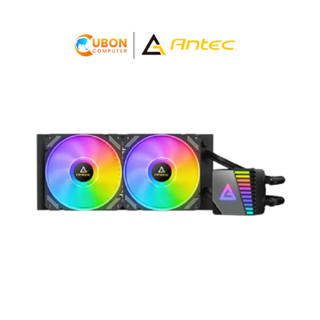 CPU COOLER (ระบบระบายความร้อนด้วยน้ำ) Antec CPU Liquid Cooler Symphony 240 ARGB Black รับประกัน 1 ปี