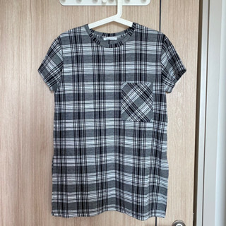 เสื้อลายสก๊อต  ZARA SIZE S (มือสอง)