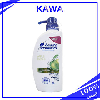 Head &amp; Shoulders Anti Dandruff Shampoo Apple Fresh+ ขจัดรังแคพร้อมกลิ่นแอปเปิ้ล kawaofficialth