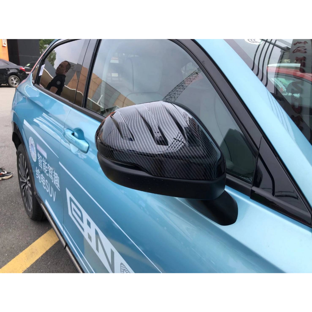 ครอบกระจก CRV 2022 2023 2024 2025 G6 ลาย Carbon งานนอก NT สวยมาก มีรูปที่ติดรถแล้ว