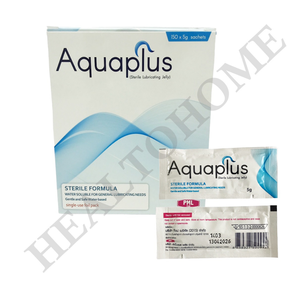 Aquaplus เจลหล่อลื่น แบบซอง 5 กรัม (x15 ซอง)