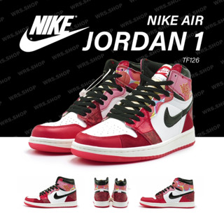 TF126 Nike Air Jordan 1 High Spider-Man - Next Chapter (สไปเดอร์แมน สีแดง ข้อสูง)