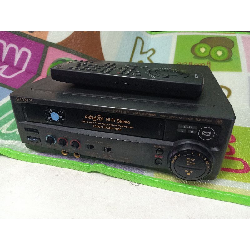 เครื่องเล่นวีดีโอ Sony VDO ระบบHiFi Stereo พร้อมรีโมท