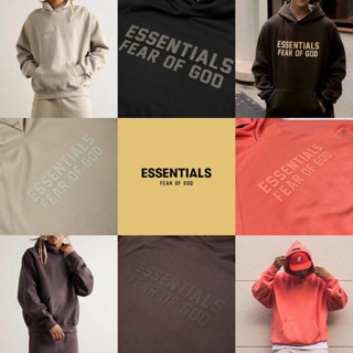 ESSENTIALS UNISEX HOODIE 🖤🤎💛🧡 HIEND QUALITY 1:1 👏 เสื้อฮู้ดมีหมวก