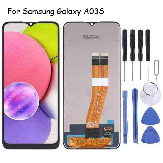 จอชุด samsung A03S จอA03S หน้าจอ จอ + ทัช ซัมซุง กาแลคซี่ A03S Lcd Screen Display Touch samsung A03S