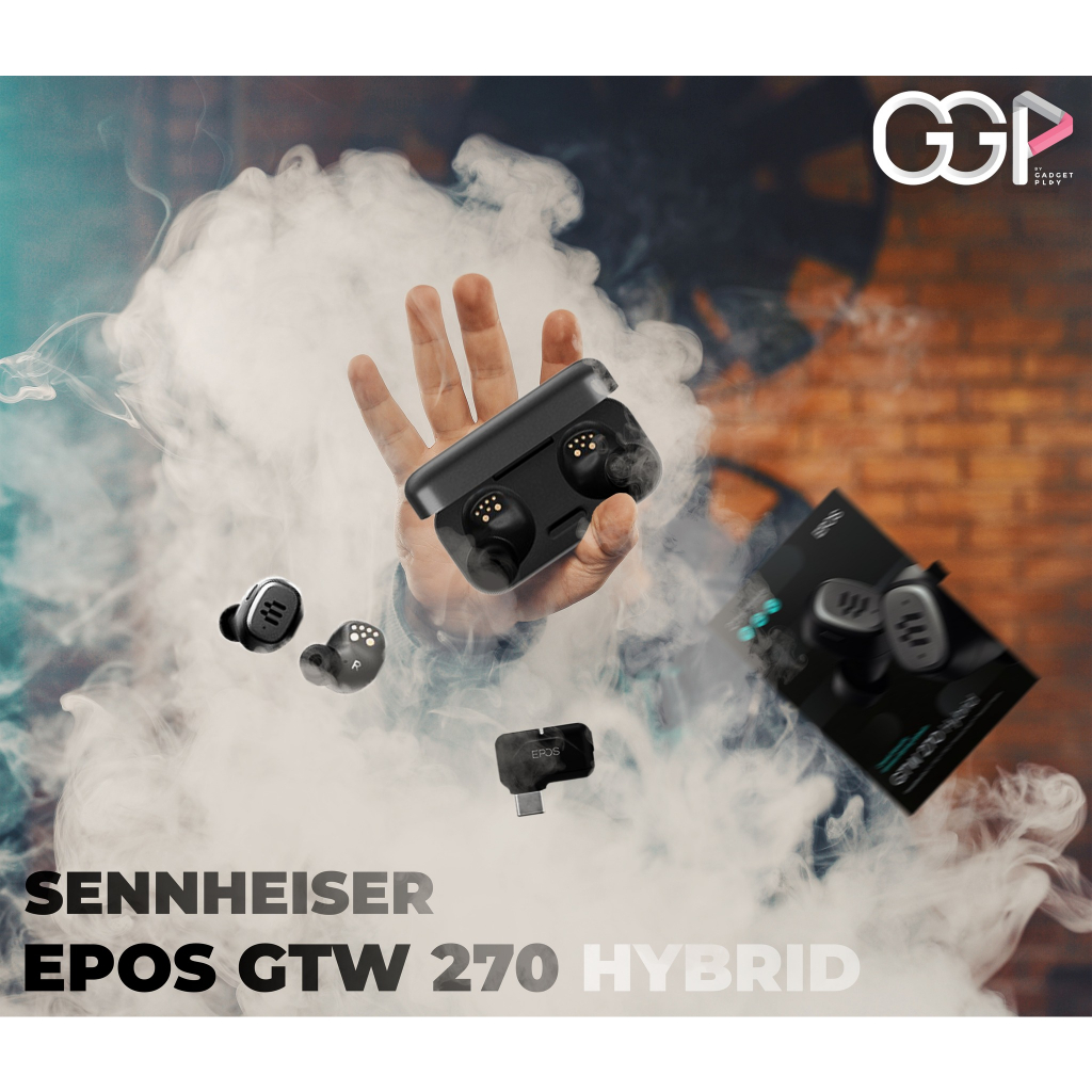 [กรุงเทพฯ ด่วน 1 ชั่วโมง]🔥หูฟังEARBUDS🔥 EPOS SENNHEISER GTW 270 HYBRID WIRELESS EARBUDS 1000230 ประก