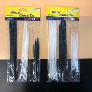 (ยกโหล 12 ชิ้น) No.475 เคเบิ้ลไทร์ Cable Tie หนวดกุ้งสายรัด …