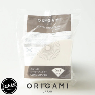 JARIO x ORIGAMI กระดาษกรองกาแฟ 2/4 Cup (แท้จากญี่ปุ่น) ORIGAMI Paper Filter