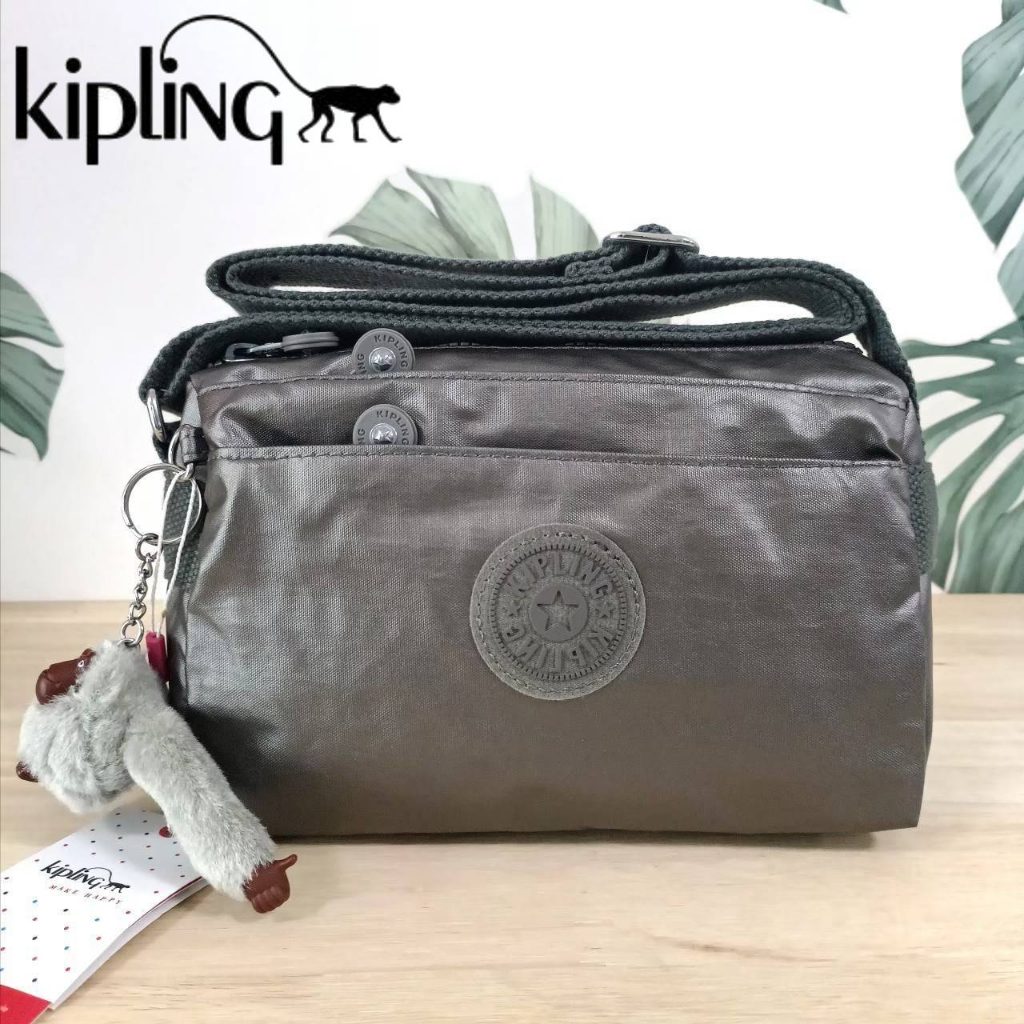 กระเป๋าสะพายข้าง KIPLING Mini Crossbodybag กระเป๋าสะพายข้าง ขนาดกะทัดรัด ผลิตจากวัสดุ Nylon+Polyeste