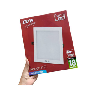 โคมพาเนลไลท์ LED 18w.หน้าเหลี่ยม EVE เดย์