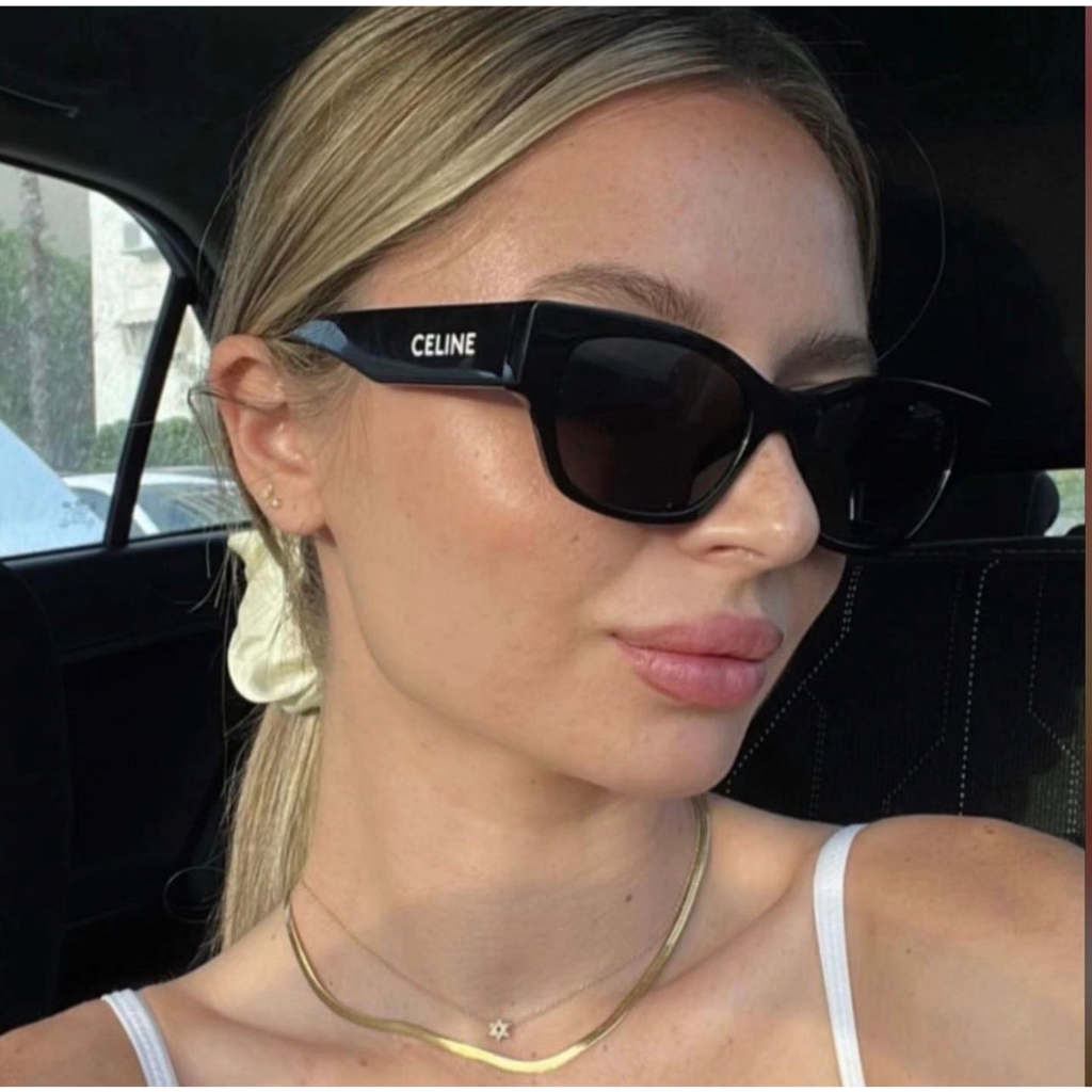 แว่น CELINE กันแดด รุ่น Monochroms 01 รหัสCL40197U ของแท้รับประกัน1ปี แถมกระเป๋าหนังสีขาว - รูปที่ 7