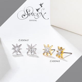 ต่างหูคริสตัล Siwan Crystal Aphrodite Star Earrings