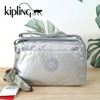 กระเป๋าสะพายข้าง KIPLING Mini Crossbodybag กระเป๋าสะพายข้าง ขนาดกะทัดรัด ผลิตจากวัสดุ Nylon+Polyester100% (งานแท้outlet)