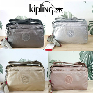 กระเป๋าสะพายข้าง KIPLING Mini Crossbodybag กระเป๋าสะพายข้างมินิ ขนาดกะทัดรัด ผลิตจากวัสดุ Nylon+Polyester100%