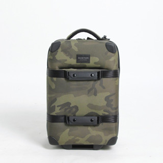 กระเป๋าเดินทาง ลายพราง Burton 38L ไซสใหญ่ รุ่นล้อพังยาก ล้อ made in USA ลาย Camo สวย ของแท้100% Burton Wheelie FLT Deck