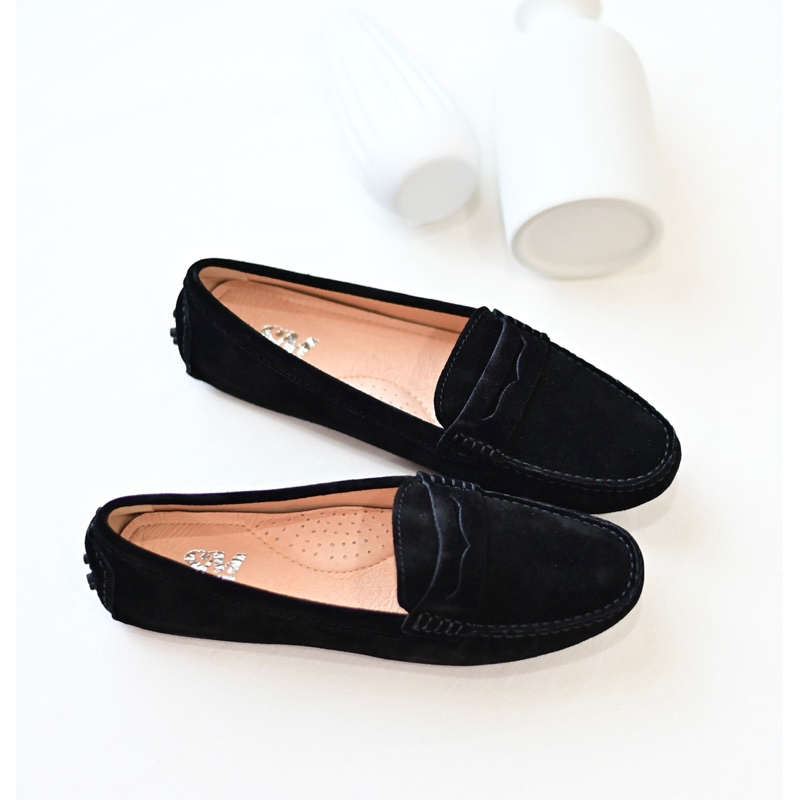 Soulmate Shoes รองเท้าหนังแท้ Classic Mate in Black