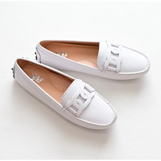 Soulmate Shoes รองเท้าหนังแท้ Bonita Mate in Daisy White