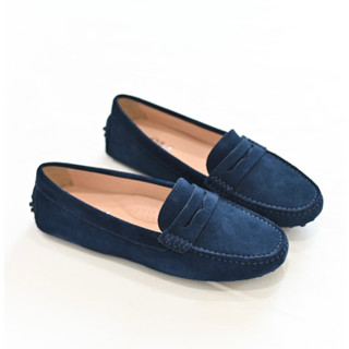 Soulmate Shoes รองเท้าหนังแท้ Classic Mate in Navy