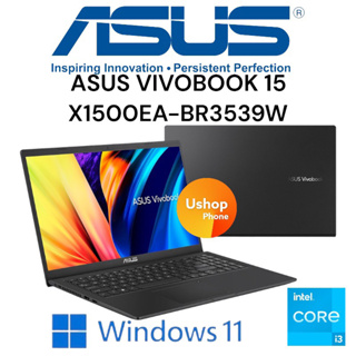 **มือสอง** NOTEBOOK (โน้ตบุ๊ค) ASUS VIVOBOOK 15 X1500EA-BR3539W (INDIE BLACK) ประกันศูนย์ถึง 16/6/2025