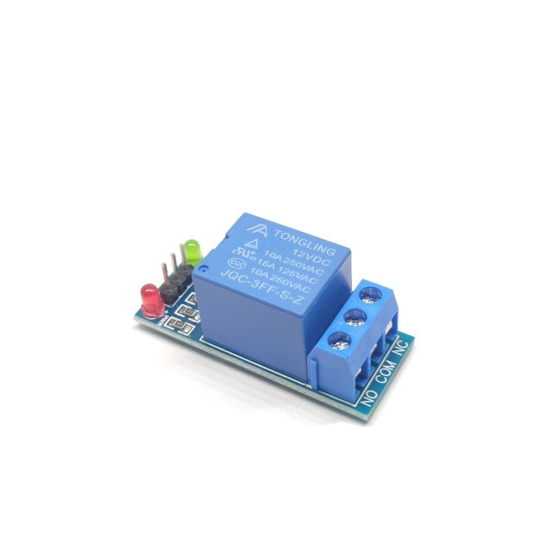 1pcs โมดุลรีเลย์ 12v 1 channel,บอร์ดรีเลย์ 12v 1ช่อง,relay module12v