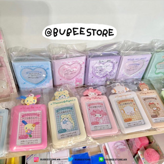 พร้อมส่ง Sanrio - Collect book / Card holder / Fluffy / Angle holder keyring